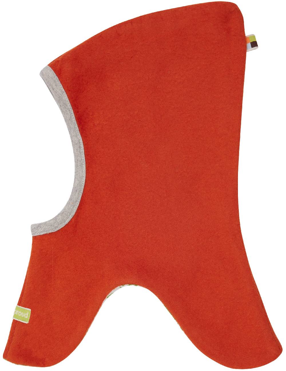 Loud Proud Wende-Schlupfmütze aus Baumwoll-Fleece