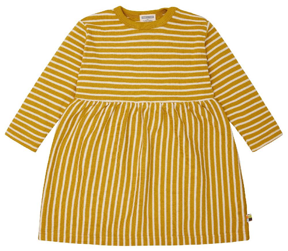 Loud Proud Kleid langarm gestreift mit Rippe Verkauf