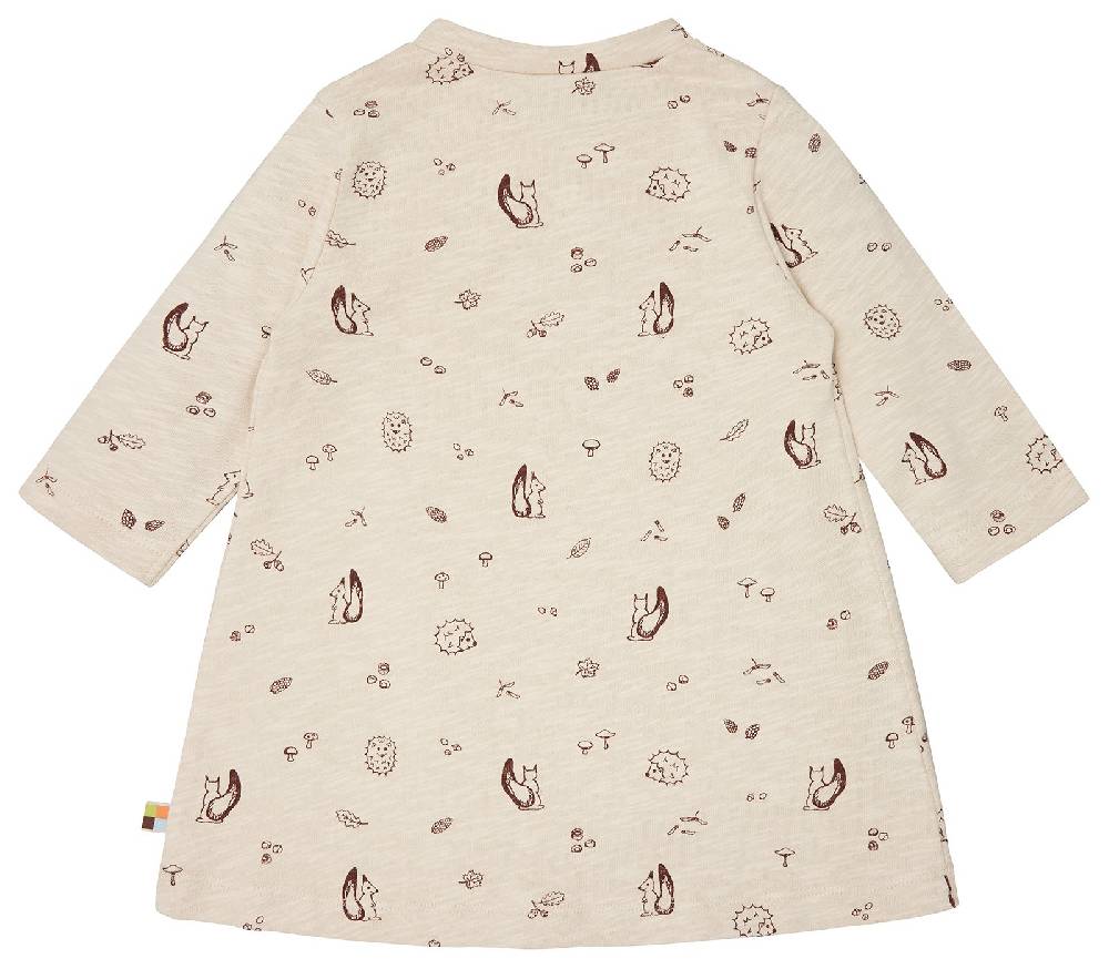 Loud Proud Kleid Slub Jersey mit Druck im Angebot