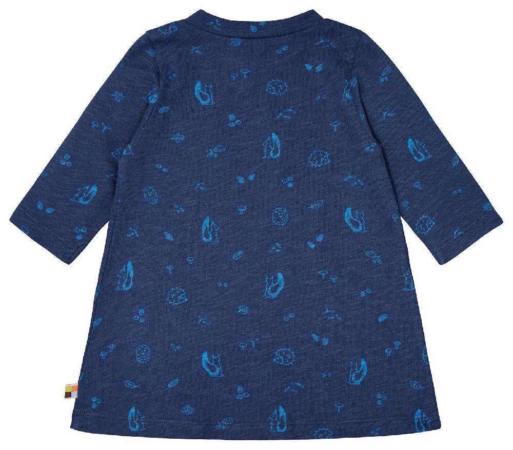 Loud Proud Kleid Slub Jersey mit Druck Schlussverkauf