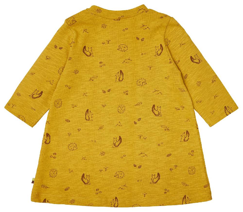Loud Proud Kleid Slub Jersey mit Druck Meist gekauft