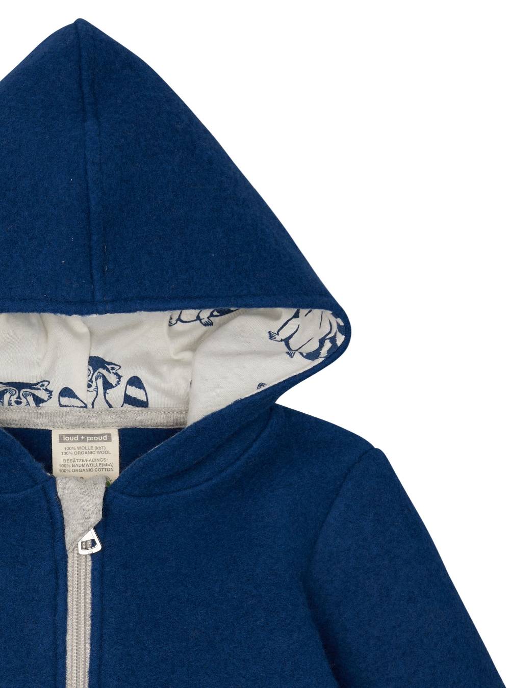 Loud Proud Wollfleece-Jacke mit Kapuze Black Friday
