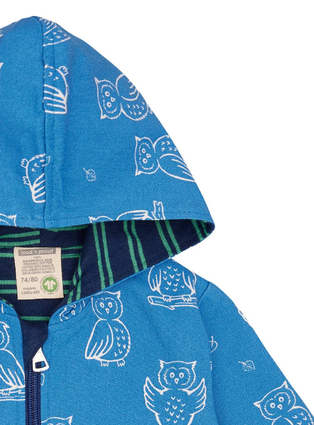 Loud Proud Wasserabweisende Jacke mit Druck Lagerräumung