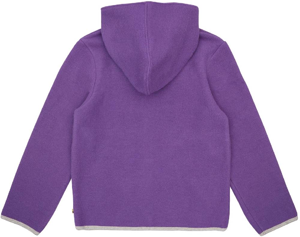 Loud Proud Wollfleece-Jacke mit Kapuze Super Rabatt