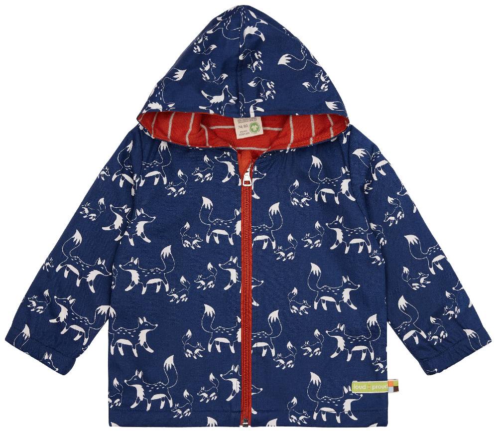 Loud Proud Wasserabweisende Jacke mit Druck