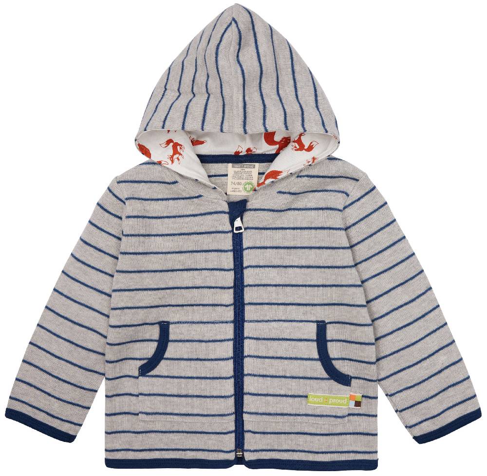 Loud Proud Jacke Interlock gestreift zollfrei