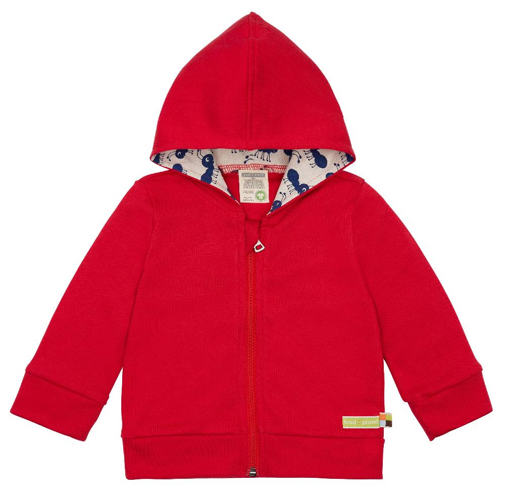 Loud Proud Leichte Kapuzenjacke aus Interlock Outlet