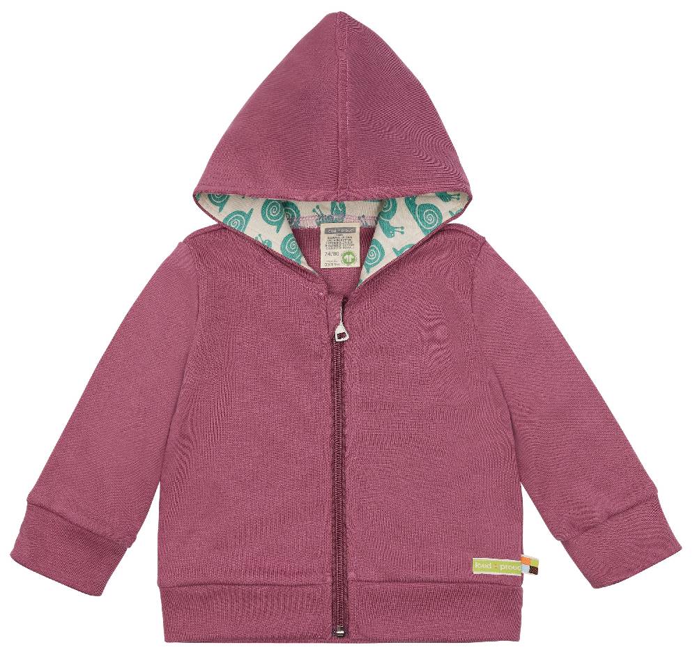 Loud Proud Leichte Kapuzenjacke aus Interlock Verkauf