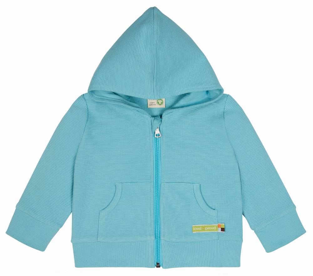 Loud Proud Kapuzenjacke Rippenstruktur