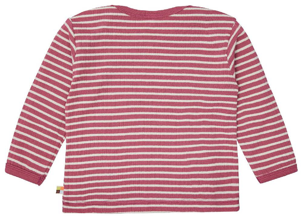 Loud Proud Shirt langarm gestreift mit Rippe Neueste Stile