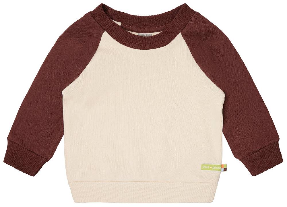 Loud Proud Sweatshirt mit Raglanärmeln Vierteljährliche Förderung