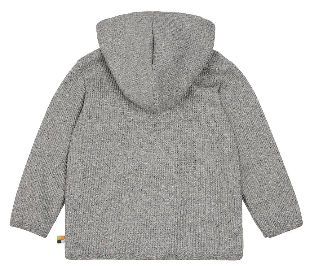 Loud Proud Kapuzenjacke in Waffelstruktur Letzte 3 Tage