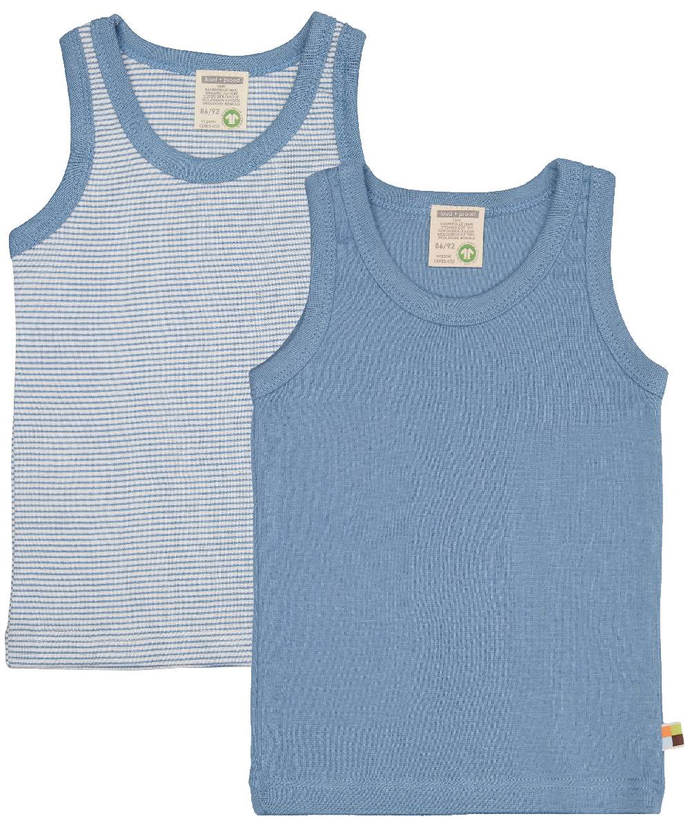 Loud Proud Doppelpack Unterhemden aus Feinripp Wochenangebot