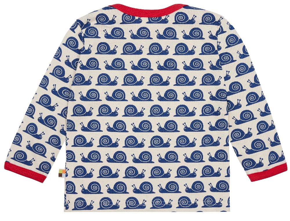 Loud Proud Shirt Langarm mit Druck Schnecken Begrenzt auf 3 Tage