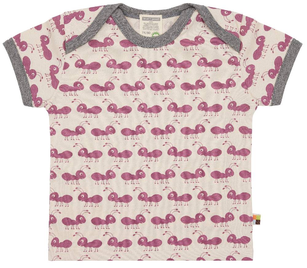 Loud Proud T-Shirt mit Druck Ameisen Versandkostenfrei