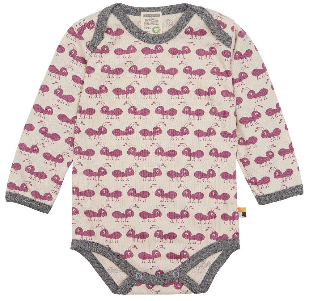 Loud Proud Body Langarm mit Druck Ameisen Flash Sale