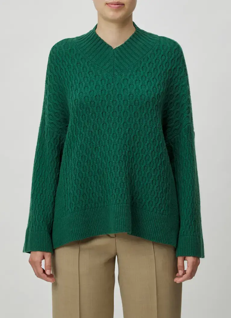 Maerz Muenchen V-Ausschnitt Pullover100% SchurwolleArt. Nr. 347700-285 VIP-Rabatte