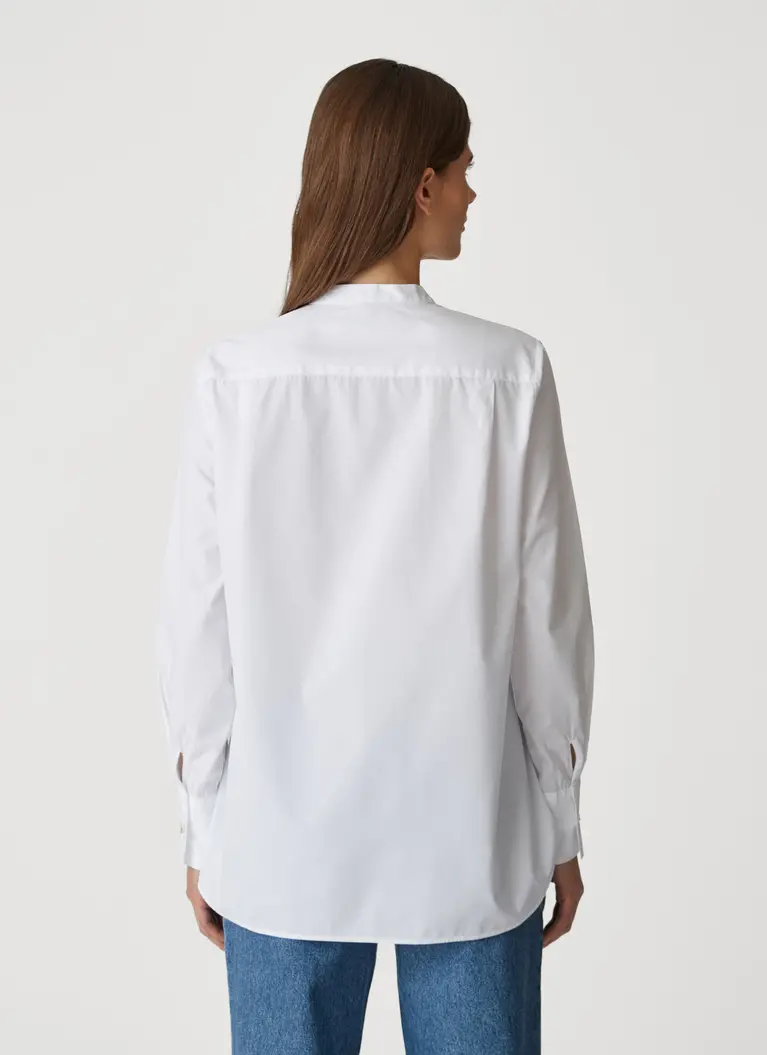 Maerz Muenchen Stehkragenbluse100% BaumwolleArt. Nr. 109500-501 Super Rabatt