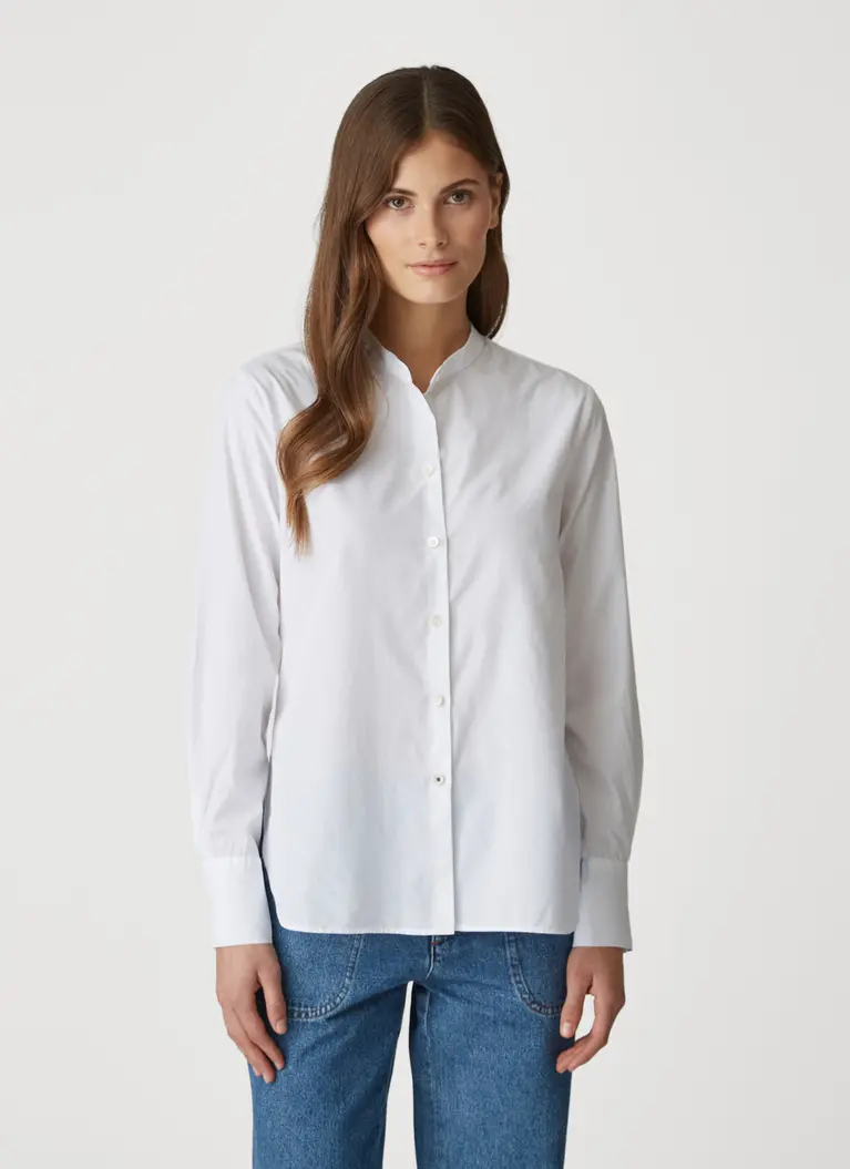 Maerz Muenchen Stehkragenbluse100% BaumwolleArt. Nr. 109500-501 Super Rabatt
