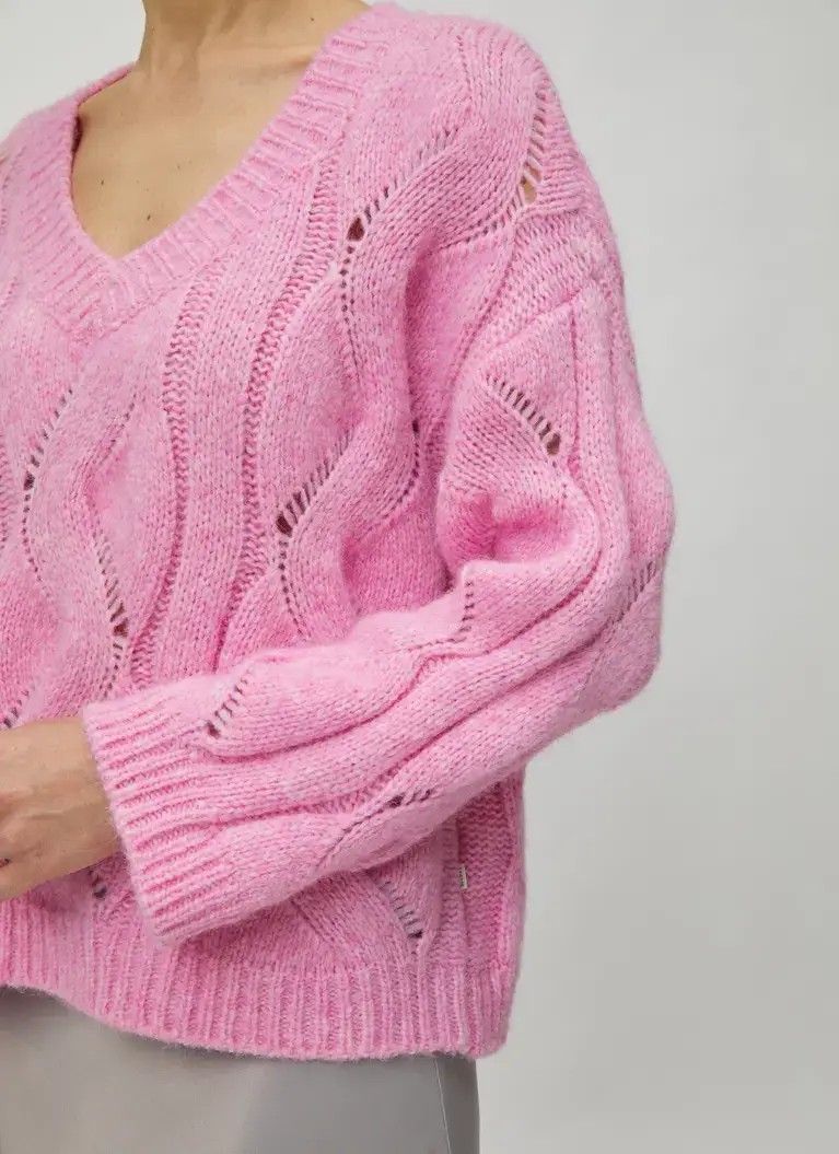 Maerz Muenchen V-AusschnittPullover Alpaka-Woll MischungArt. Nr. 392500-702 Rabatt