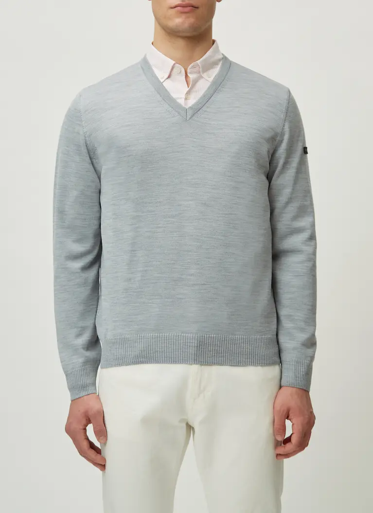Maerz Muenchen V-Pullover100% MerinowolleArt. Nr. 490400-519 Große Rabatte