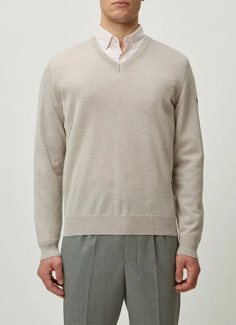 Maerz Muenchen V-Pullover100% MerinowolleArt. Nr. 490400-148 Neuheiten