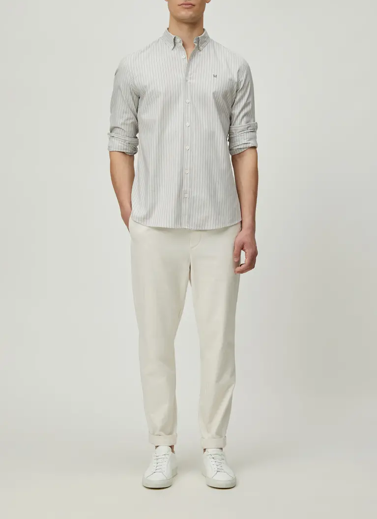 Maerz Muenchen Button Down HemdBaumwollmischungArt. Nr. 744901-297 Räumungsverkauf