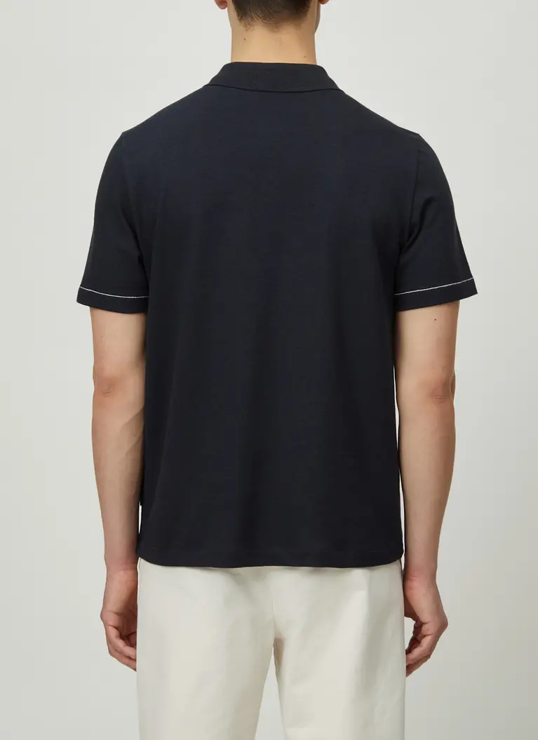 Maerz Muenchen PoloshirtBaumwoll-Leinen-MixArt. Nr. 661400-399 Saisonschlussverkauf