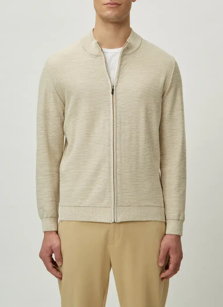 Maerz Muenchen StrickjackeBaumwoll-Leinen-MixArt. Nr. 573001-109 Neuheiten