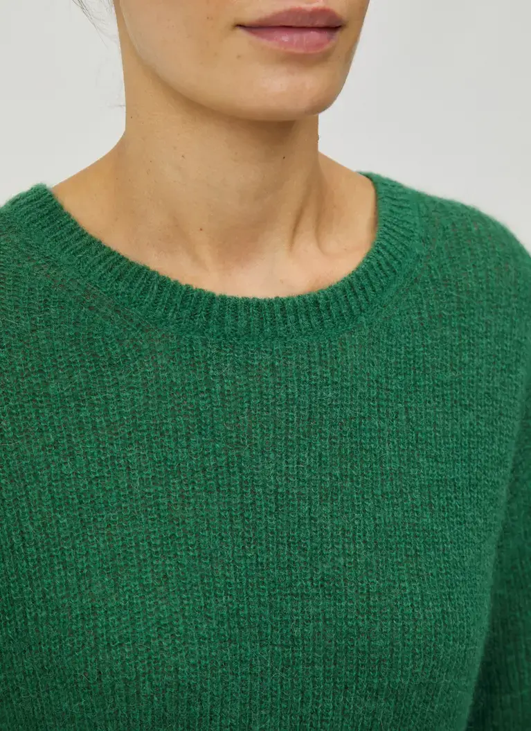 Maerz Muenchen RundhalspulloverAlpaka-Mohair-MixArt. Nr. 363200-285 Super Sparpreis