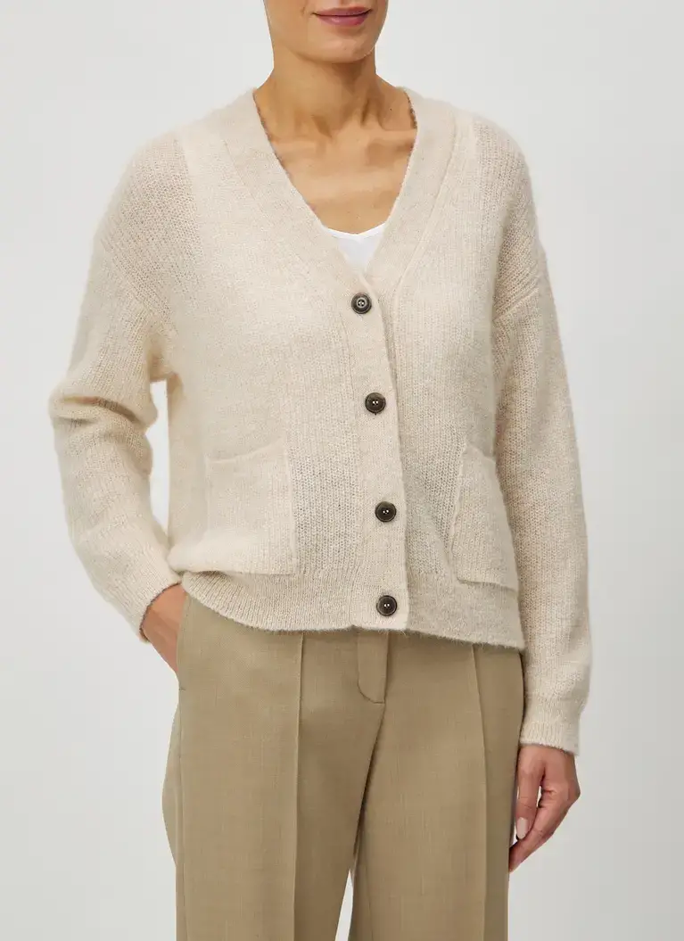 Maerz Muenchen StrickjackeAlpaka-Mohair-MixArt. Nr. 238700-112 Begrenzte Freigabe