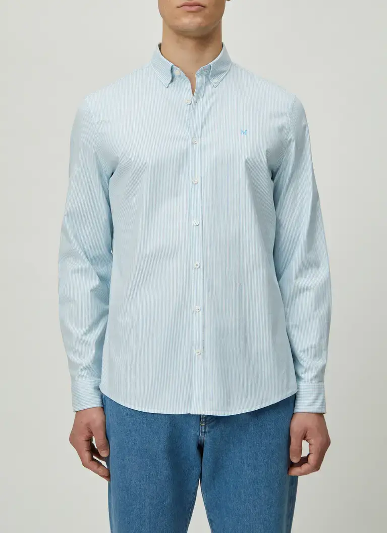 Maerz Muenchen Button Down HemdBaumwollmischungArt. Nr. 744801-334 Riesige Rabatte