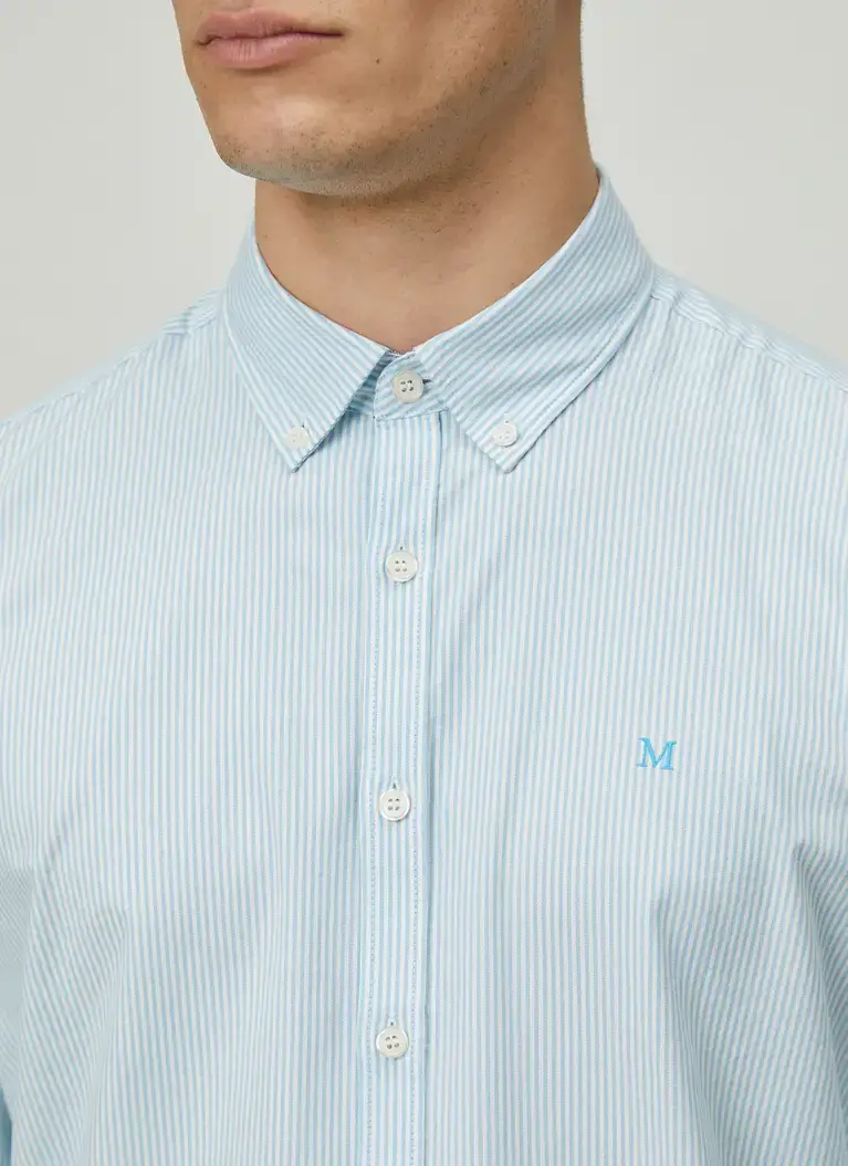 Maerz Muenchen Button Down HemdBaumwollmischungArt. Nr. 744801-334 Riesige Rabatte