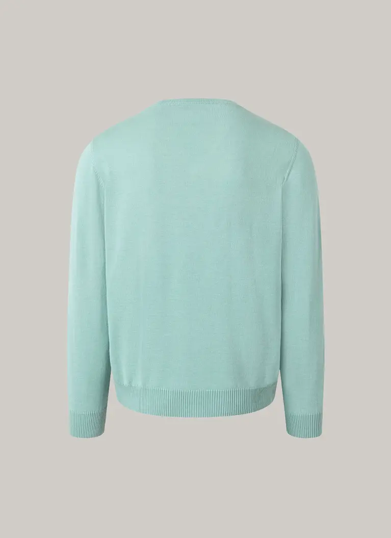 Maerz Muenchen V-Ausschnitt Pullover100% MerinowolleArt. Nr. 498840-206 Auslauf