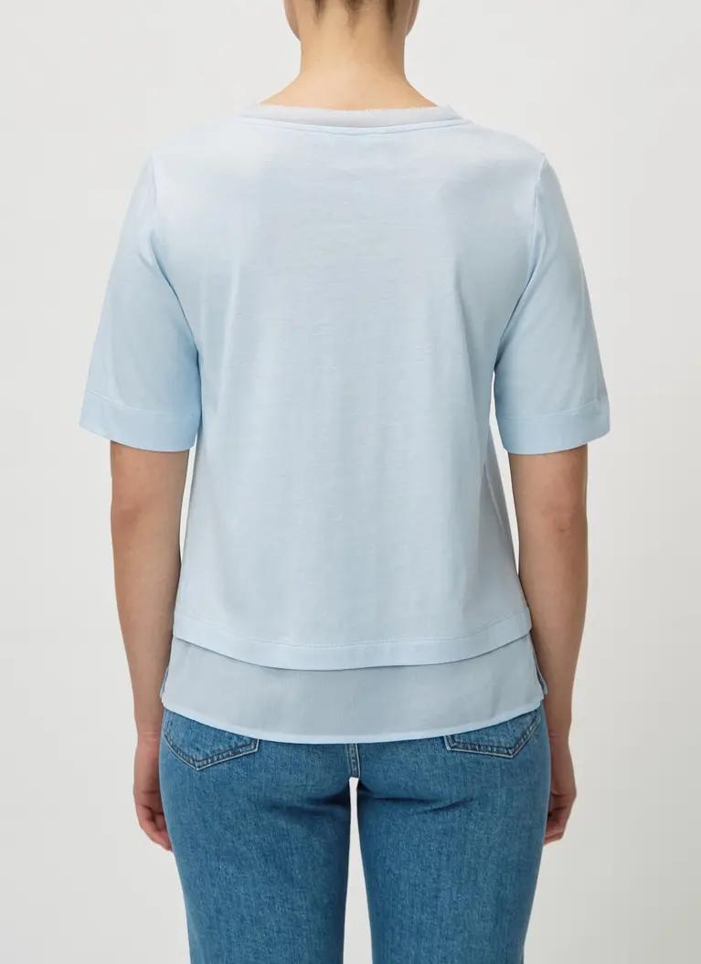 Maerz Muenchen V-ShirtBaumwoll-Modal-MischungArt. Nr. 120500-340 Online Shopping