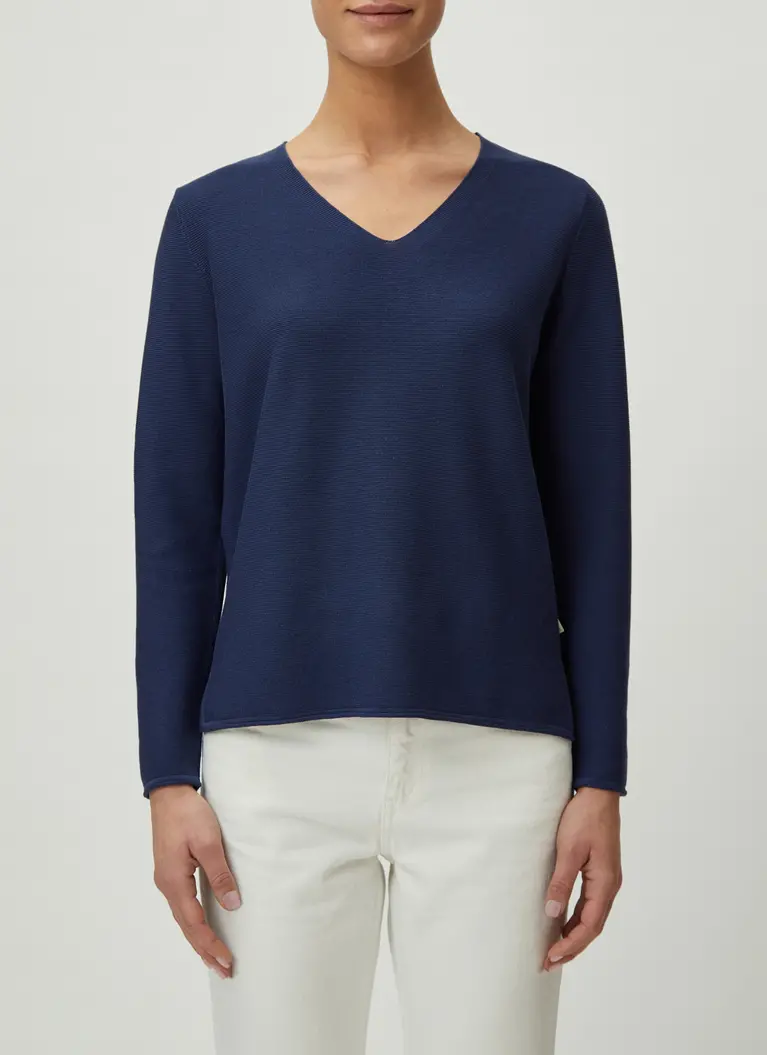 Maerz Muenchen V-Pullover100% BiobaumwolleArt. Nr. 339200-358 Exklusive Angebote