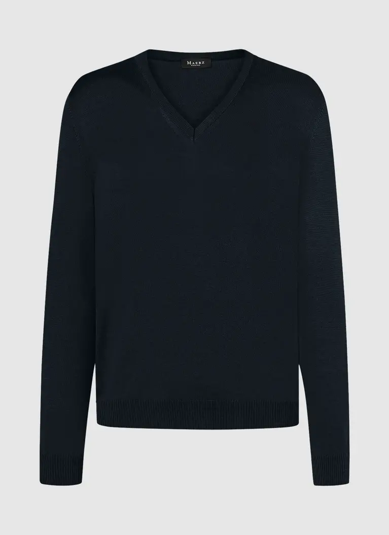 Maerz Muenchen V-Pullover100% MerinowolleArt. Nr. 490490-595