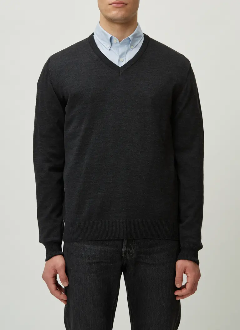 Maerz Muenchen V-Pullover100% MerinowolleArt. Nr. 490490-591 Discount Store für neue Produkte