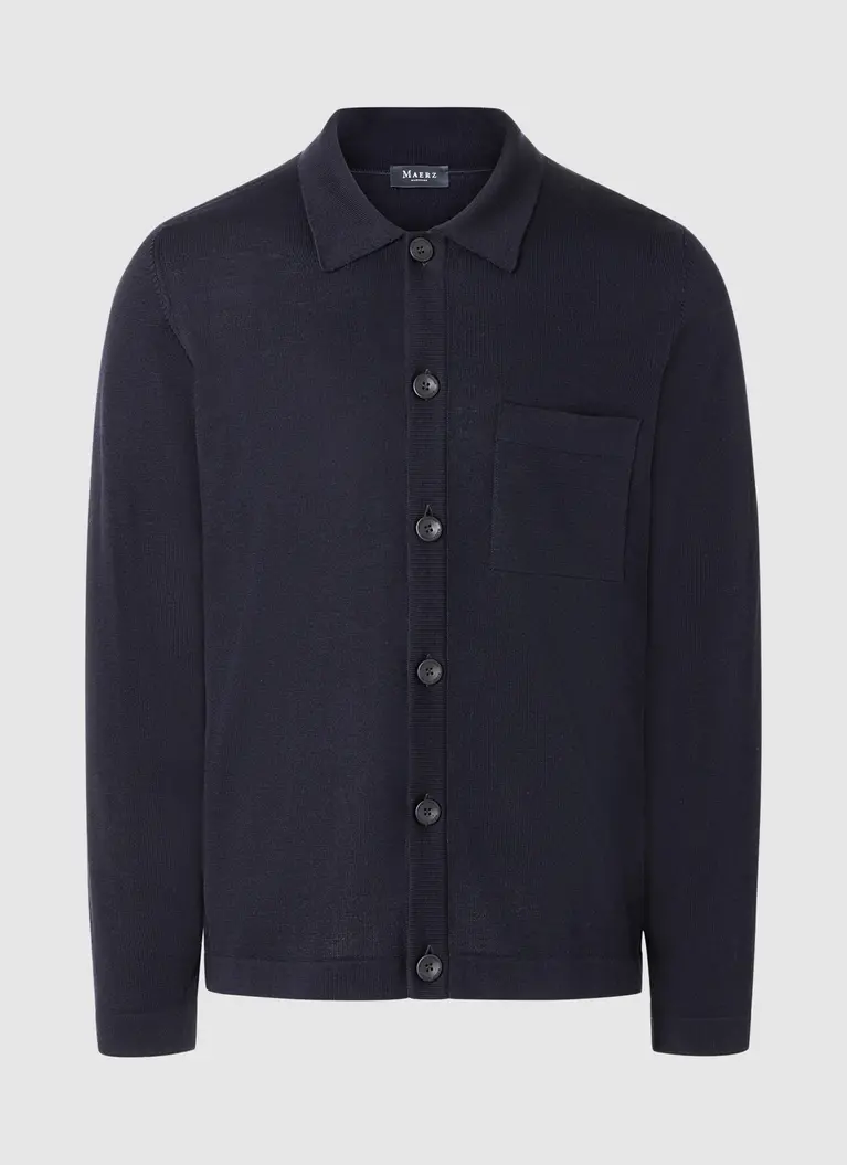 Maerz Muenchen Overshirt100% MerinowolleArt. Nr. 591300-399 Clearance-Verkauf