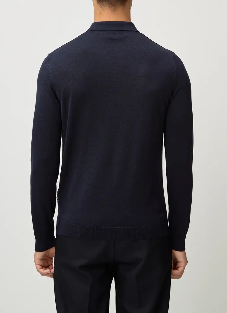 Maerz Muenchen PolokragenpulloverMerino-Seide-CashmereArt. Nr. 426400-399 Rabatte dieses Monats