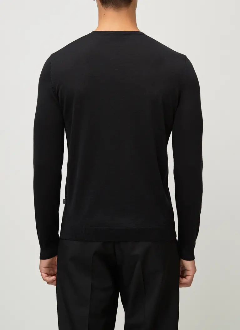 Maerz Muenchen RundhalspulloverMerino-Seide-CashmereArt. Nr. 426300-595 Outlet