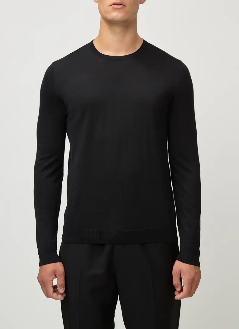 Maerz Muenchen RundhalspulloverMerino-Seide-CashmereArt. Nr. 426300-595 Outlet