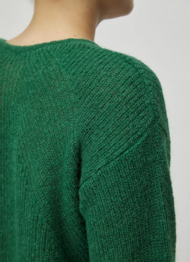 Maerz Muenchen V-Ausschnitt PulloverAlpaka-Mohair-MixArt. Nr. 386400-285 Fabrikpreis