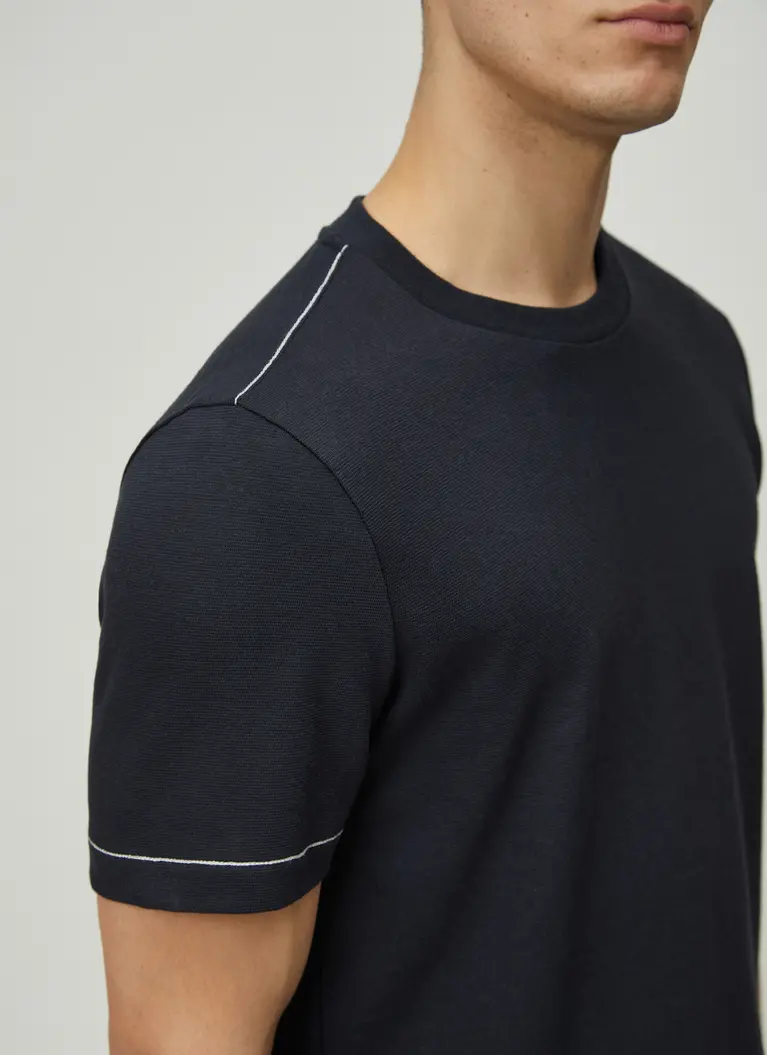 Maerz Muenchen RundhalsshirtBaumwoll-Leinen-MixArt. Nr. 661500-399 Saisonschlussverkauf