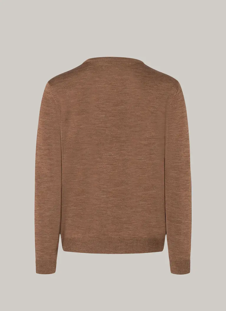 Maerz Muenchen V-Ausschnitt Pullover100% MerinowolleArt. Nr. 498840-170 Neueste Mode
