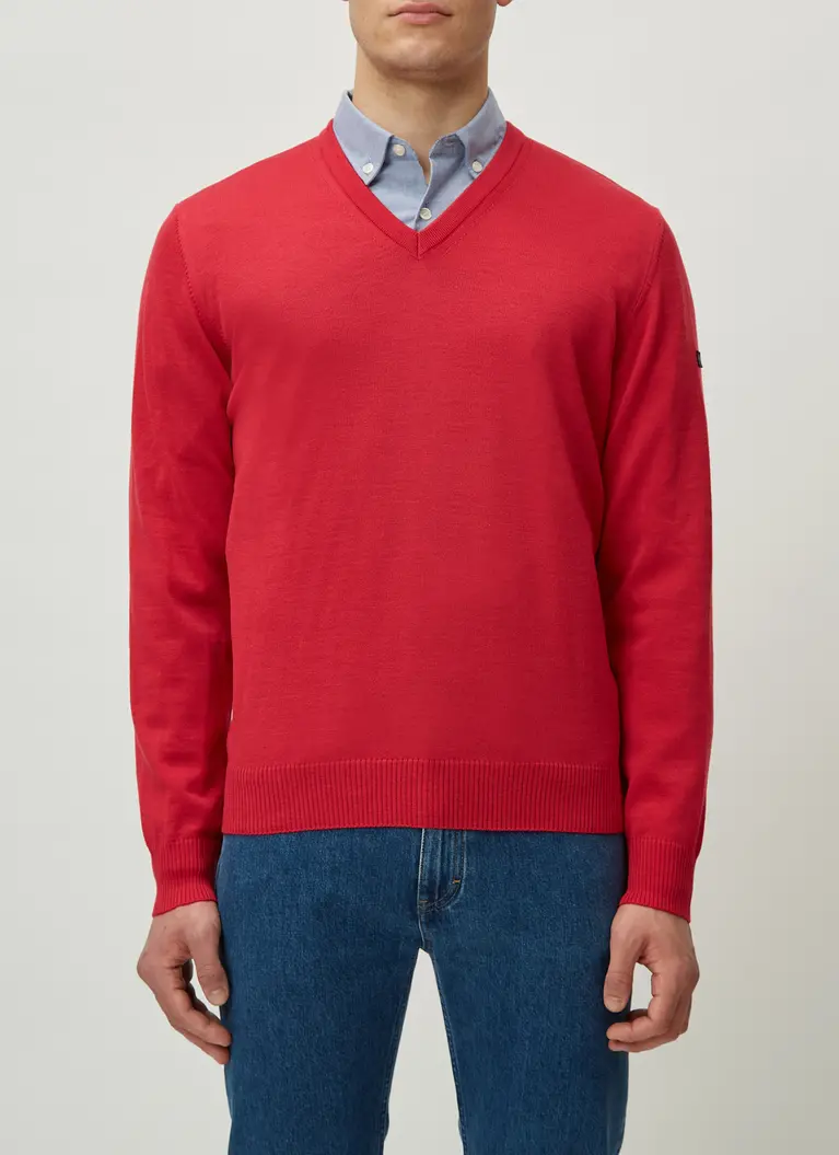 Maerz Muenchen V-Pullover100% MerinowolleArt. Nr. 490400-756 Letzte 3 Tage