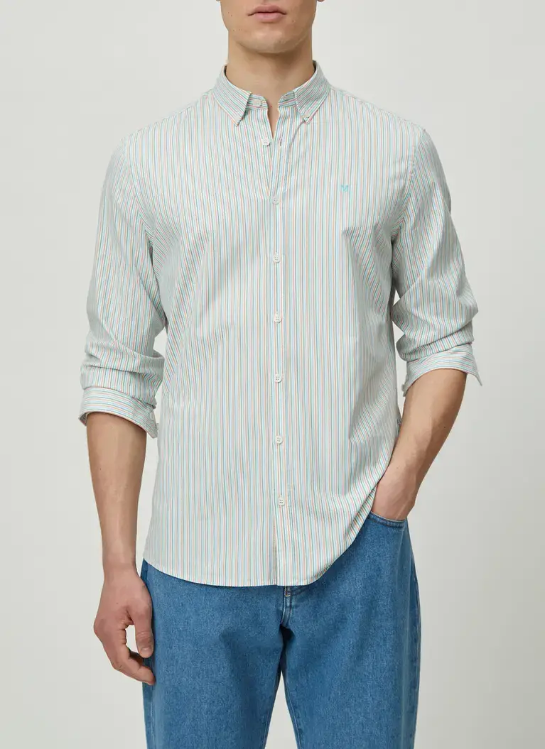 Maerz Muenchen Button Down HemdBaumwollmischungArt. Nr. 744901-678 Bis zu 60% Rabatt