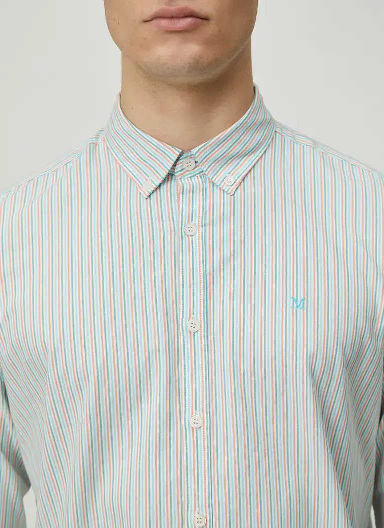 Maerz Muenchen Button Down HemdBaumwollmischungArt. Nr. 744901-678 Bis zu 60% Rabatt