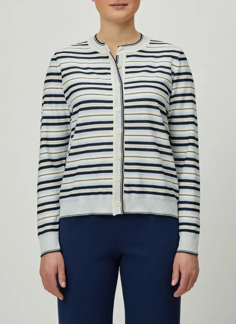 Maerz Muenchen StrickjackeBaumwoll-Viskose-MischungArt. Nr. 250801-340 Kostenloser Versand international