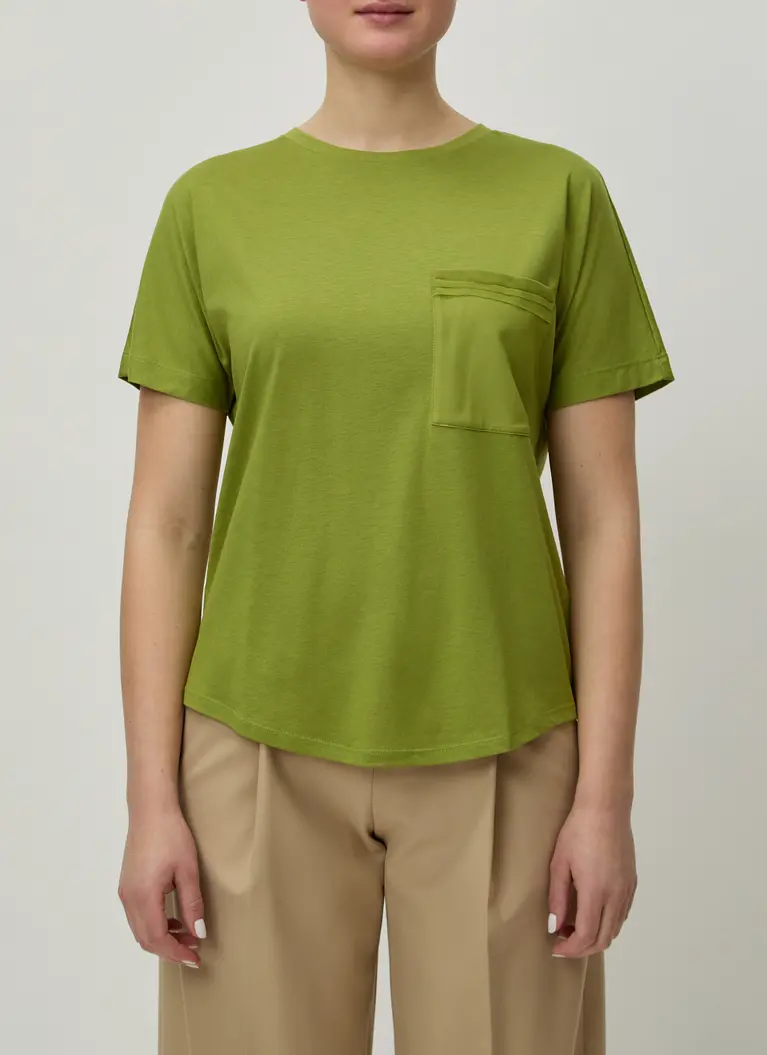 Maerz Muenchen RundhalsshirtBaumwoll-Modal-MischungArt. Nr. 125300-282 Hotsell